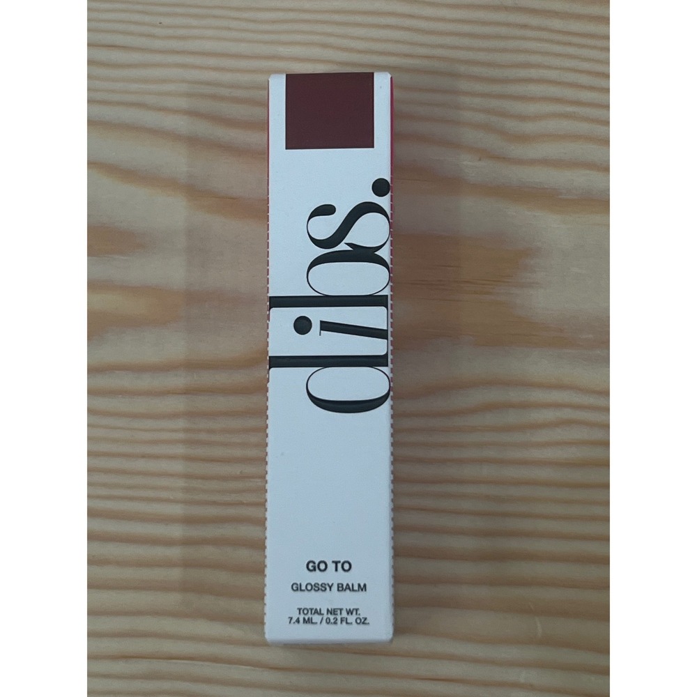 DIBS Beauty Go To Glossy Balm 0.2 fl oz Vegan Cruelty Free Dark Lip Treatment
